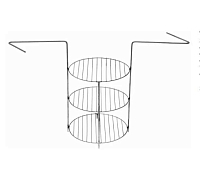 Решетка-гриль к тандырам Атаман, Большой, Дастархан, Есаул, Охотник, Скиф (3х ярусная средняя)